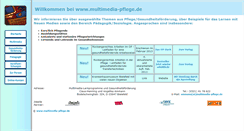 Desktop Screenshot of multimedia-pflege.de